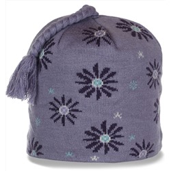 Кокетливая женственная зимняя шапка утепленная флисом в гардероб ценителю качества  №4579