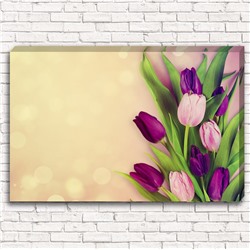 Фотокартина Праздничные тюльпаны