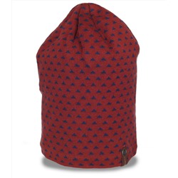 Харизматичная удлиненная новомодного фасона мужская шапка в гардероб ценителю качества  №3684