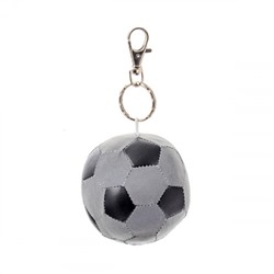Световозвращающий текстильный брелок "Футбольный мяч" Диаметр 6 см.