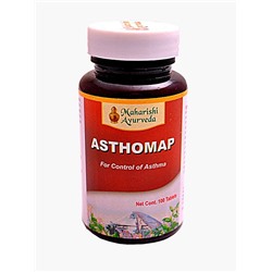 Asthmap (Астхомап) «Maharishi Ayurveda» 100 таб.очищает дыхательную систему, предотвращает респираторные виды аллергических реакций и тонизирует весь дыхательный аппарат.