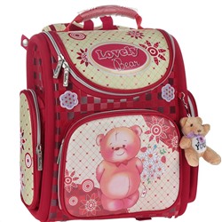 Рюкзак школьный Hatber Compact Plus "Lovely bear" (NRk_40655)