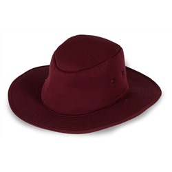 Брендовая шляпа бордовая № 3