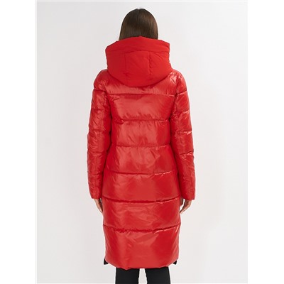Куртка зимняя красного цвета 72168Kr