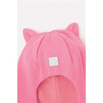 Шапка-шлем для девочки Crockid КВ 20185 розовый