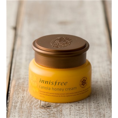 Крем для лица на основе рапсового меда [INNISFREE] Canola Honey Cream