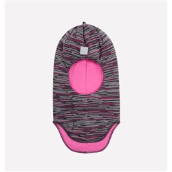 Шапка-шлем для девочки Crockid КВ 20151/ш графит, розовый