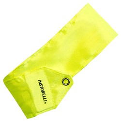 Лента гимнастическая PASTORELLI одноцветная 6 м FIG, жёлтый флуоресцентный