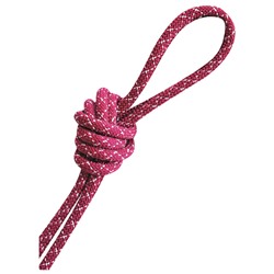 Скакалка гимнастическая PASTORELLI "МЕТАЛЛИК", FIG Пурпурный с серебряной вставкой