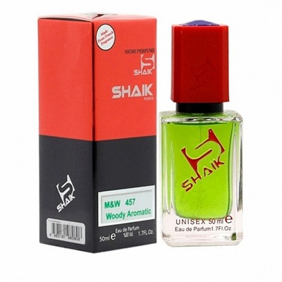 SHAIK M&W 457 EX NIHILO VETIVER MOLOKO, парфюмерная вода унисекс 50 мл