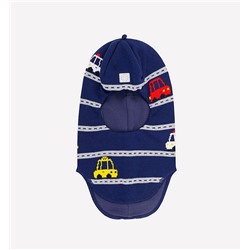 Шапка-шлем для мальчика Crockid КВ 20196 темно-синий