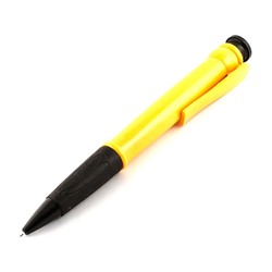 96079 Ручка 28.5 см шариковая Желтая