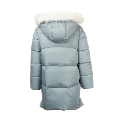 Зимняя куртка для девочки Эмма эвкалиптовый Олдос