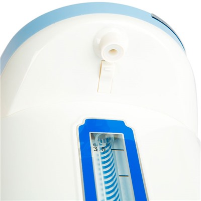 Чайник-термос электрический DELTA DL-3033 "Гжель" белый с голубым (Р)
