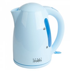 Чайник электрический 1,7л DELTA DL-1302 голубой