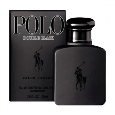 RALPH LAUREN POLO DOUBLE BLACK edt MEN 75ml