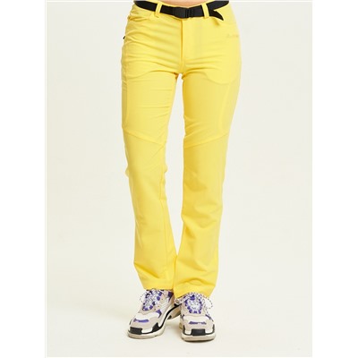 Спортивные брюки Valianly женские желтого цвета 33419J