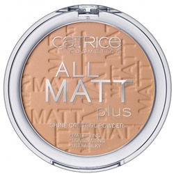 CATRICE Пудра компактная All Matt Plus Shine Control Powder тон 030 темно-бежевый