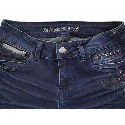 Красивые женские джинсы от гуру моды L.M.V. – недорогая, но эффектная вещь, которая выглядит на несколько сотен долларов №500