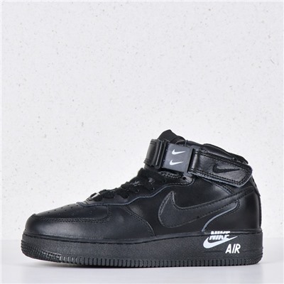 Кроссовки Nike Air Force 1 07 Mid LV8 Black арт w599-2-1