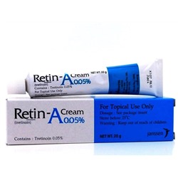 Мощное средство Retin-A, 0,05%, третиноин крем, 20 гр.