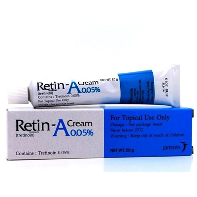 Мощное средство Retin-A, 0,05%, третиноин крем, 20 гр.