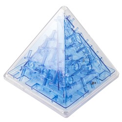 97522 Головоломка лабиринт Пирамида синяя