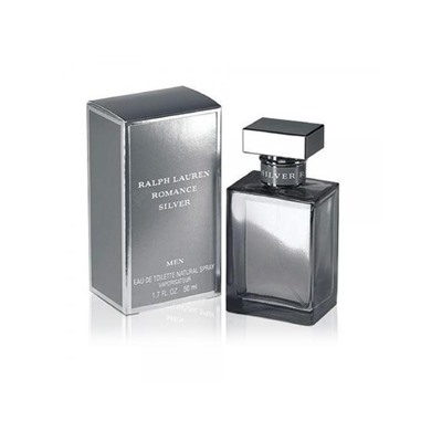 RALPH LAUREN ROMANCE SILVER edt MEN 50ml