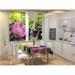 Фотошторы для кухни Несравненная орхидея