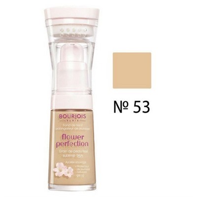 BOURJOIS FLOWER PERFECTION - №53, тональный крем 30 мл