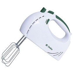 Миксер электрический DELTA DL-5061 белый с зеленым
