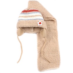Комплект шапка шарф, детский 45615.76 (бежевый)