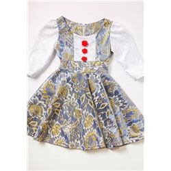 Платье детское праздничное с розочками арт. 254734