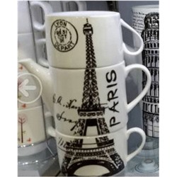 97459 Подарочный набор Чайник с двумя кружками Paris