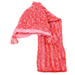 Комплект шапка шарф, детский 45615.50 (красный)