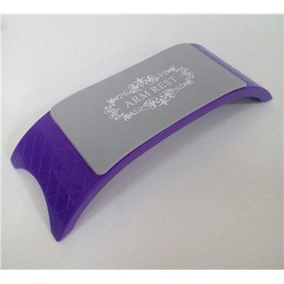 Подставка для рук "Arm rest" #фиолетовая# с резиновым ковриком