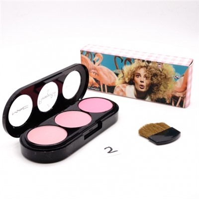 МАК FLAMINGO PARK POWDER BLUSH - №2, румяна 3 в 1 18 г