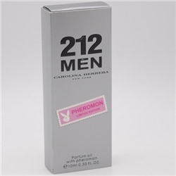 CAROLINA HERRERA 212 MEN, мужские масляные духи с феромонами 10 мл