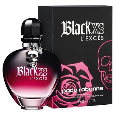 Paco Rabanne Парфюмерная вода  Black XS L`Exces Pour Femme 80 ml (ж)
