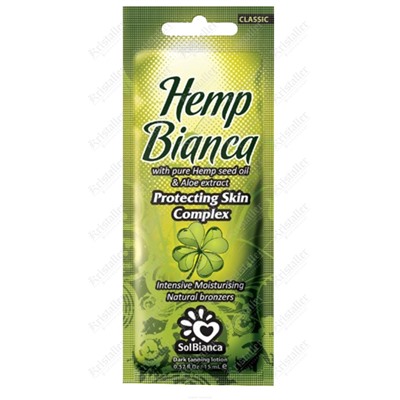 Крем для загара в солярии Hemp Bianca