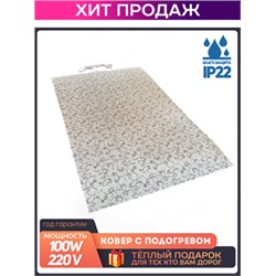 Влагозащищенный коврик с подогревом №1 (980*570)