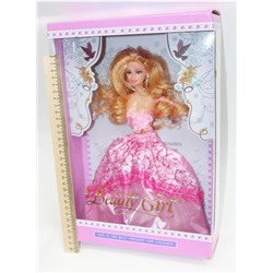 0172_01336 Кукла Beauty Girl, нежно-розовое платье