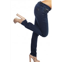 Роскошные женские джинсы L.M.V. с эффектом «делаве». Лучше купить 1 качественную вещь, чем 10 некачественных! №505