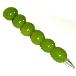 92062 Ручка Оливки зеленая шариковая
