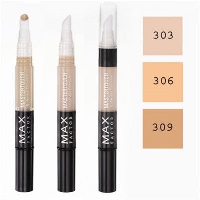 Max Factor Mastertouch, жидкий корректор-карандаш, 303 Ivory, 10 г.