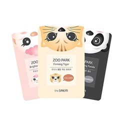 Маска для лица  [THESAEM] Zoo Park Mask Sheet (3 штуки)