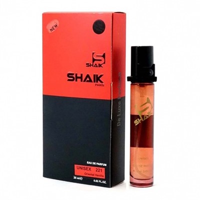 SHAIK UNISEX 221 (KLIAN BLACK PHANTOM), парфюмерный мини-спрей унисекс 20 мл