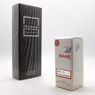 SHAIK M 171 DECLARATION, парфюмерная вода для мужчин 50 мл