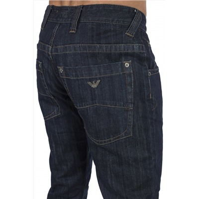Правильные мужские джинсы ARMANI Jeans – классический тёмный деним, прямой крой и качество, которое невозможно сносить! СDE6№504