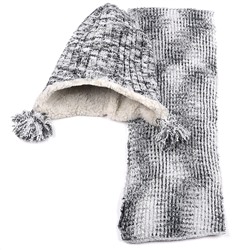 Комплект шапка шарф, детский 45615.37 (серый)